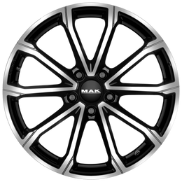 MAK Davinci Black Mirror R18 5x114.30 ET34 CB66.10 J7.0