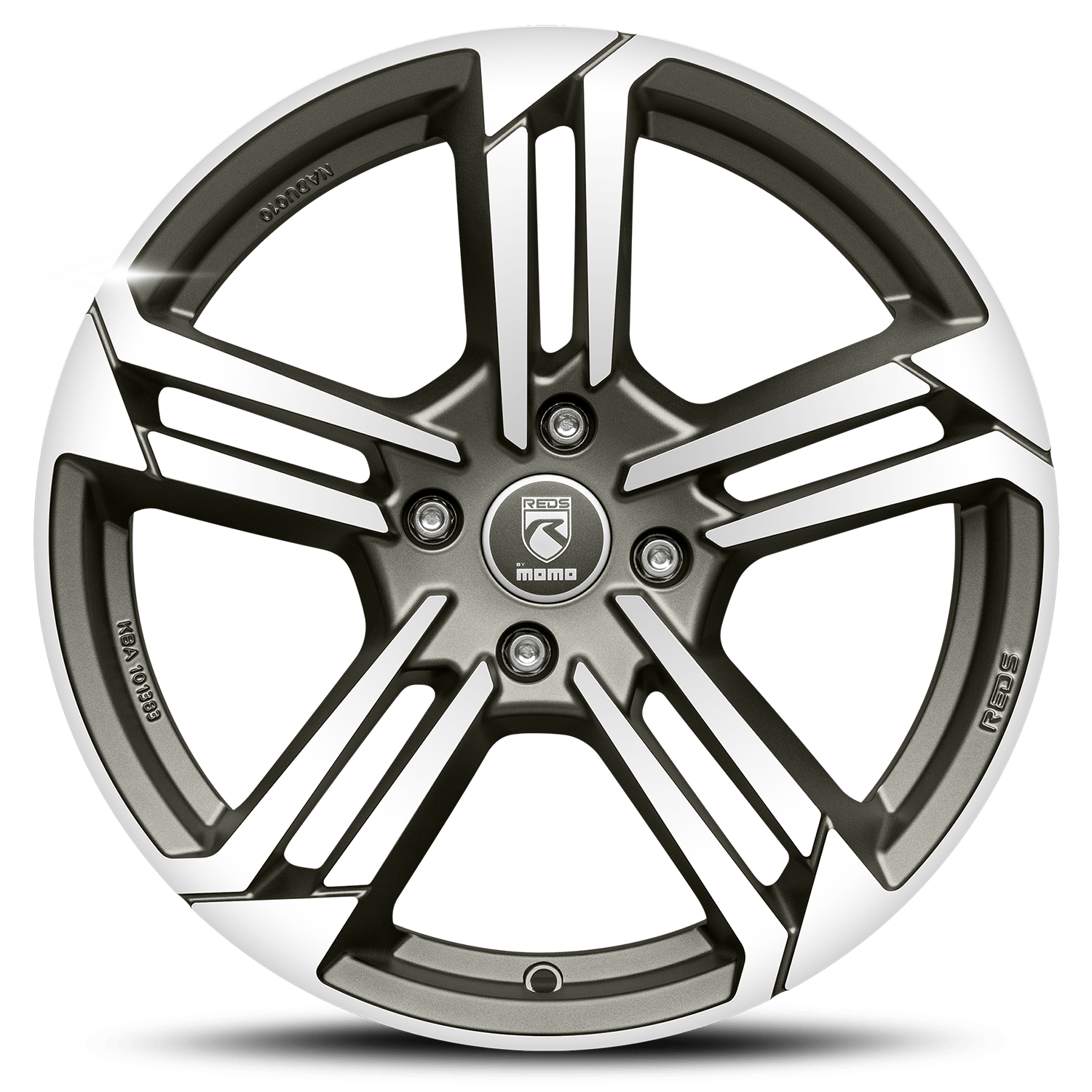 REDS Twist Graphite Matt Polished 4H R17 4x108.00 ET32 CB72.30 J7.0