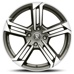 REDS Twist Graphite Matt Polished 4H R17 4x108.00 ET32 CB72.30 J7.0