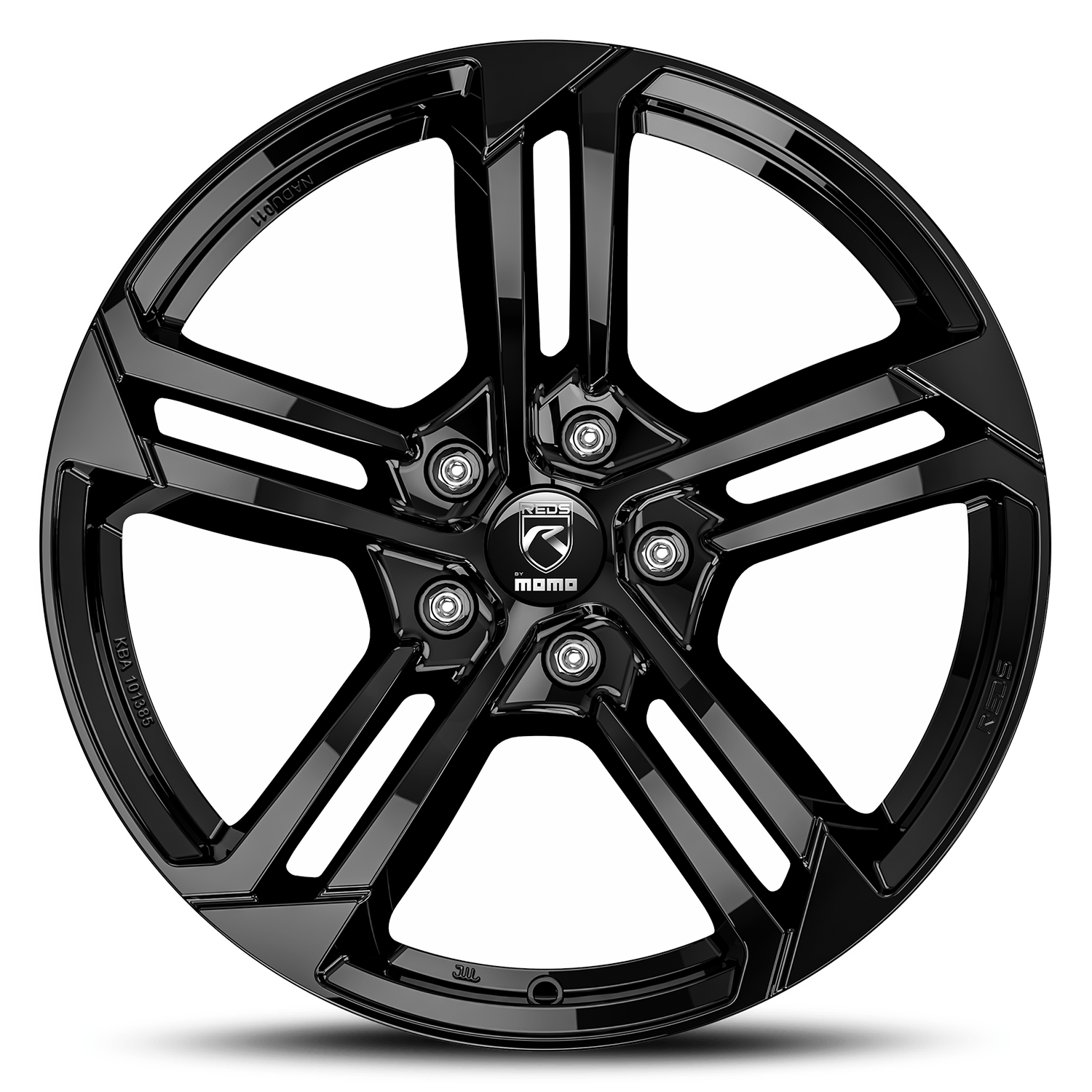 REDS Twist Glossy Black R18 5x114.30 ET32 CB72.30 J7.5