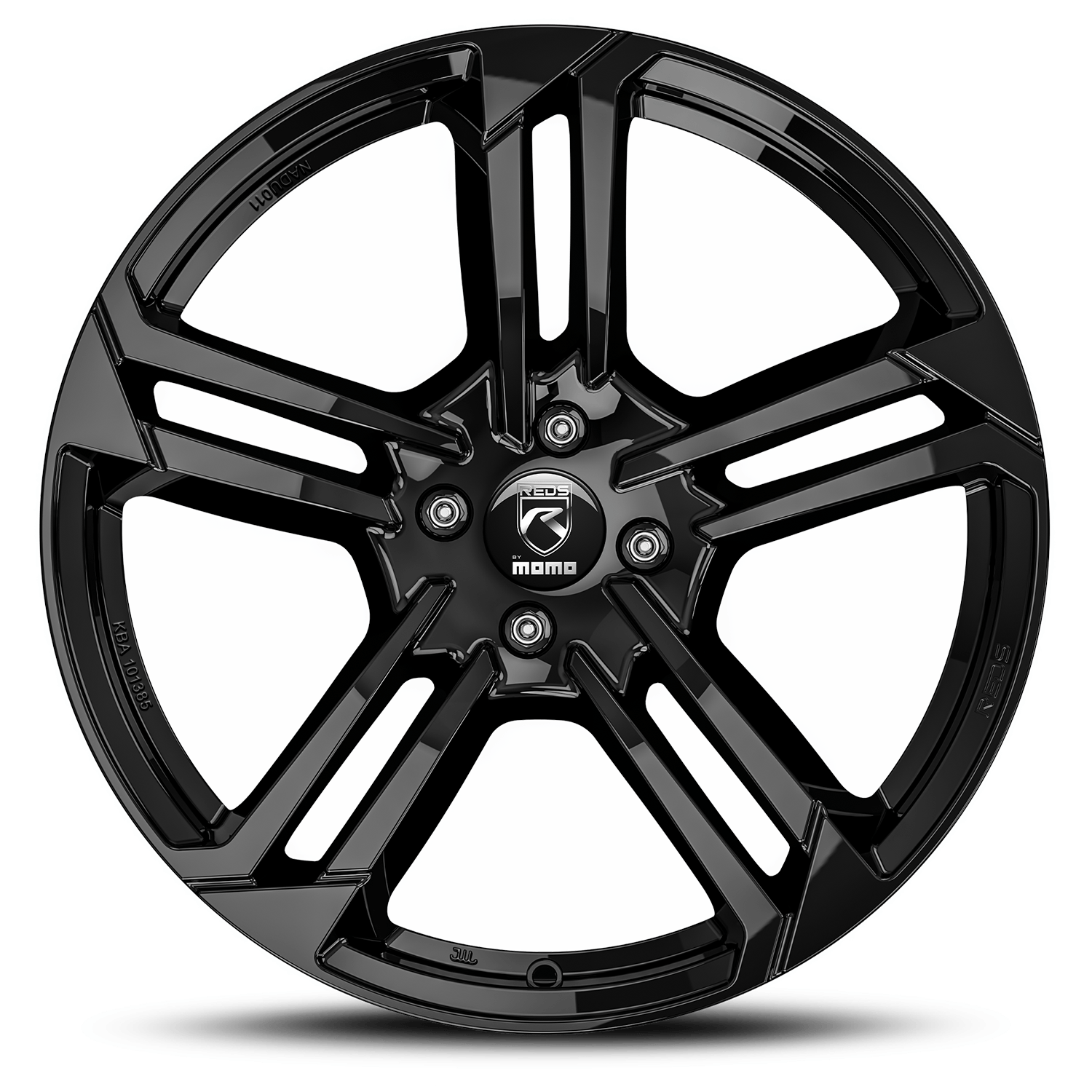 REDS Twist Glossy Black 4H R17 4x108.00 ET32 CB72.30 J7.0