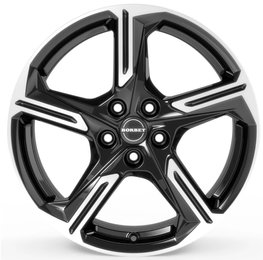 BORBET XE1 Black Polished Glossy R18 5x112.00 ET40 CB57.10 J7.5