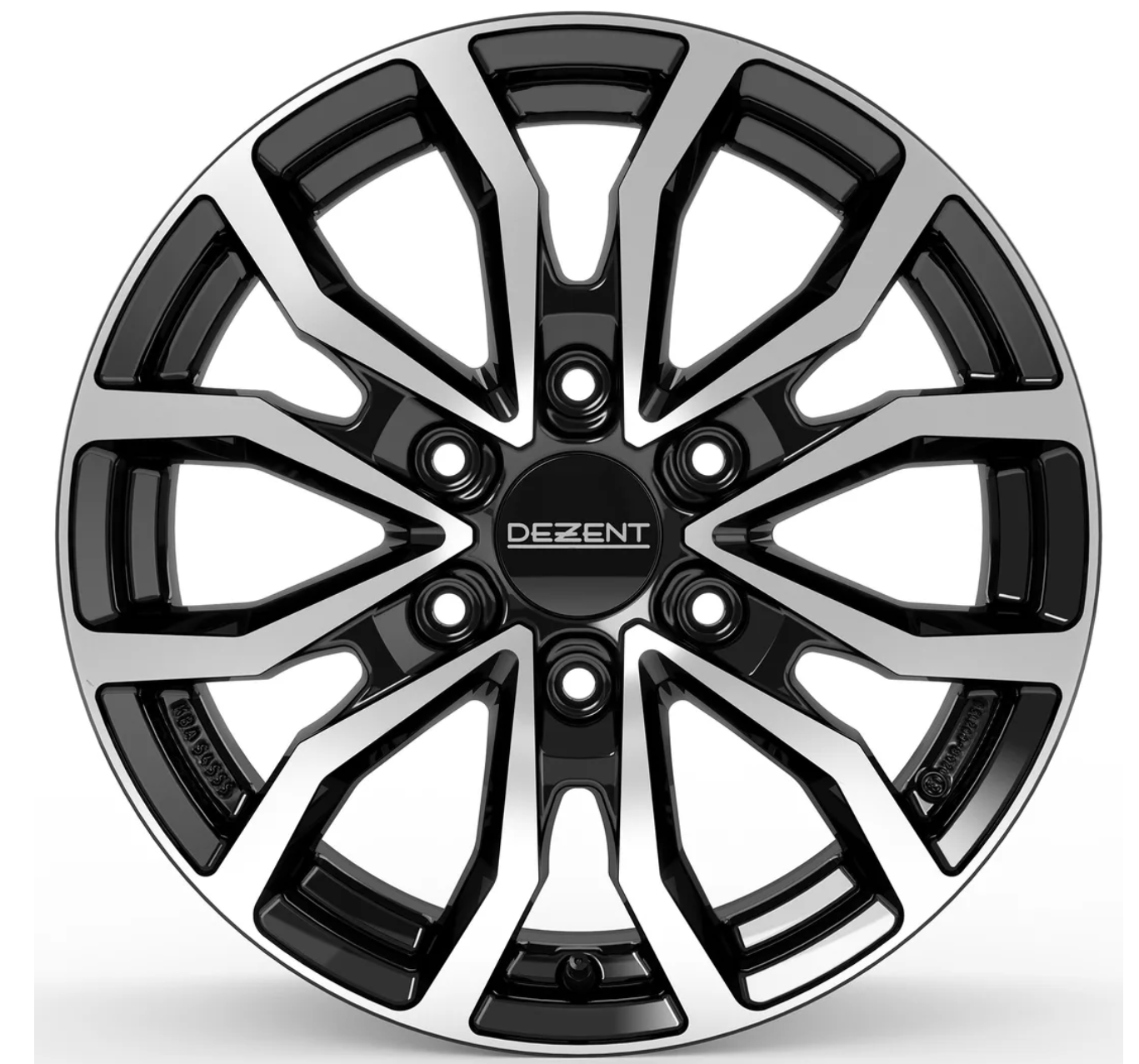 DEZENT KC dark Black Polished R17 6x130.00 ET54 CB84.10 J6.5