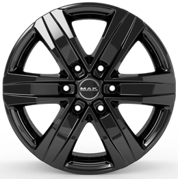 MAK Stone 6 Gloss Black R18 6x139.70 ET35 CB106.10 J8.0