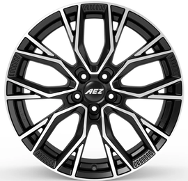 AEZ Toronto dark Black Polished R18 5x112.00 ET39 CB66.60 J8.0