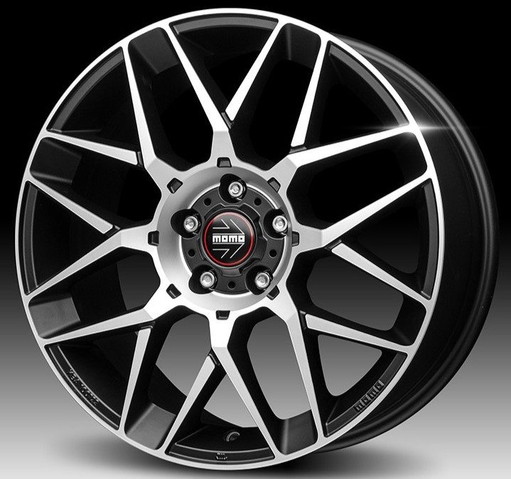 MOMO REVENGE EVO 2.0 Matt Black Polished R18 5x112.00 ET35 CB79.60 J8.0
