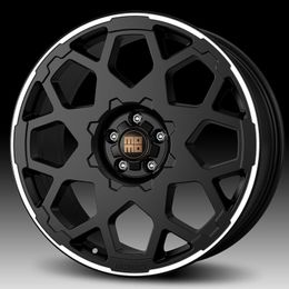 MOMO HEAVY DUTY Matt Black Polished R20 5x112.00 ET38 CB79.60 J8.5