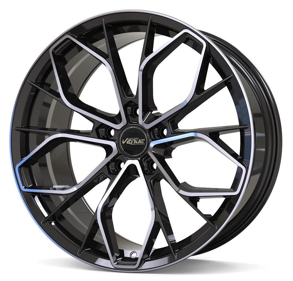 VENUE Rocker Black Polished R20 5x120.00 ET35 CB72.60 J9.0