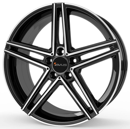 AVUS AC-515 Black Polished R18 5x112.00 ET45 CB66.60 J8.5