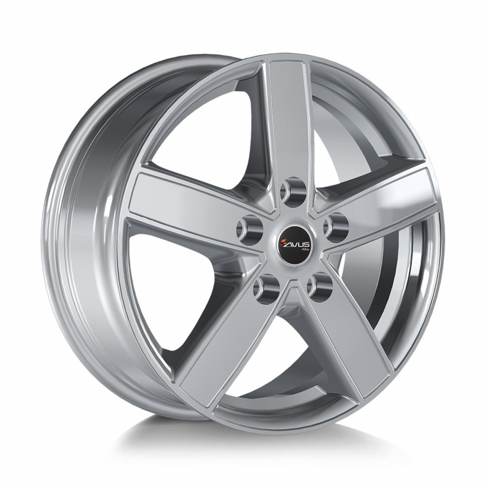 AVUS AC-V51 Hyper Silver R17 5x118.00 ET62 CB71.10 J7.0