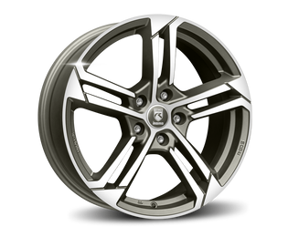 REDS Twist Graphite Matt Polished R17 5x114.30 ET42 CB72.30 J7.0