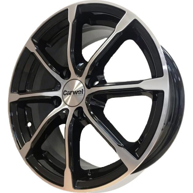 CARWEL Beta Black Polished R15 4x98.00 ET35 CB58.50 J6.0