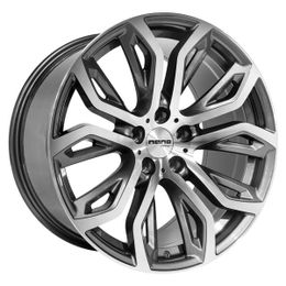 NANO BK510 Grey Polished R20 5x120.00 ET35 CB74.10 J9.5