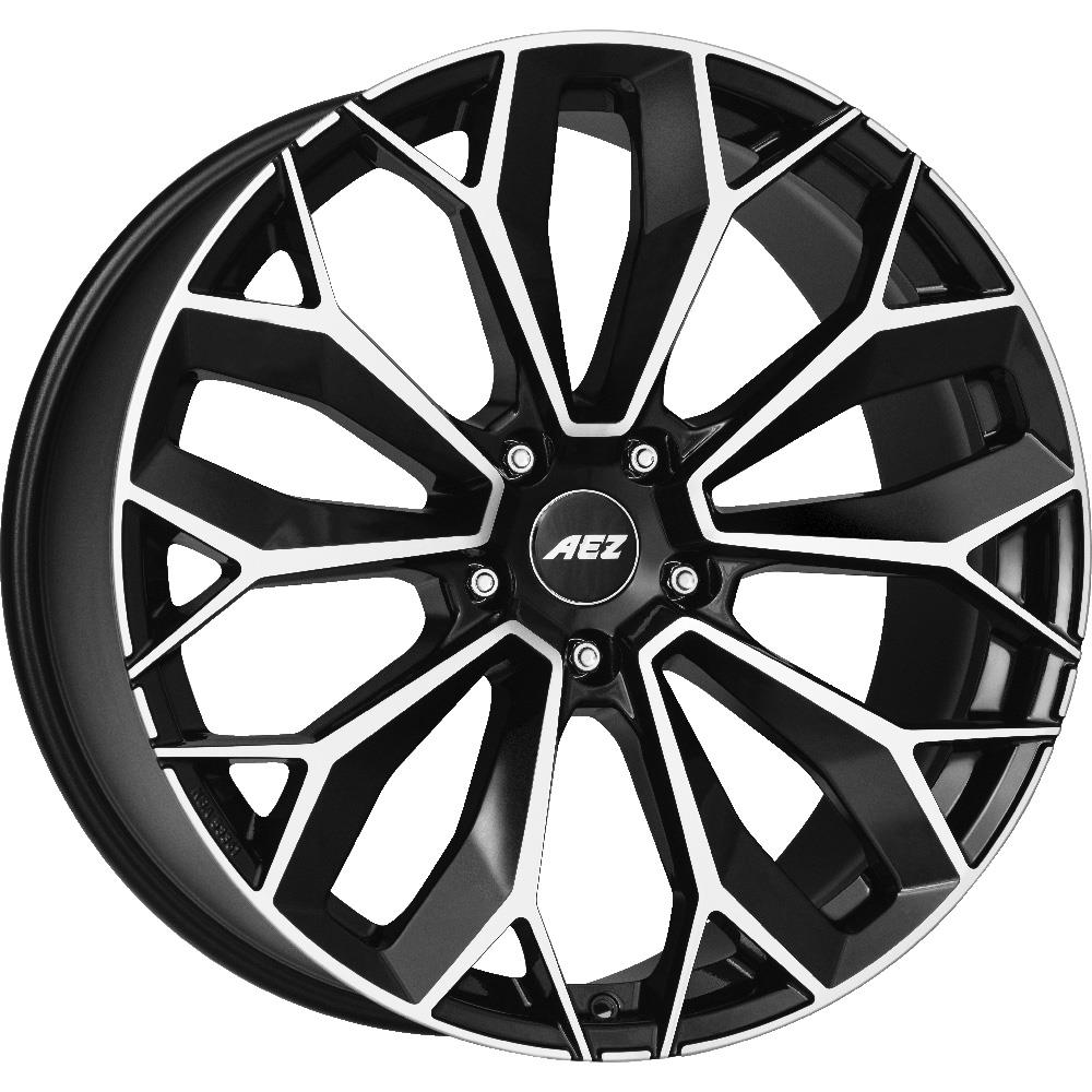 AEZ Leipzig dark Black Polished R22 5x120.00 ET49 CB72.60 J9.5