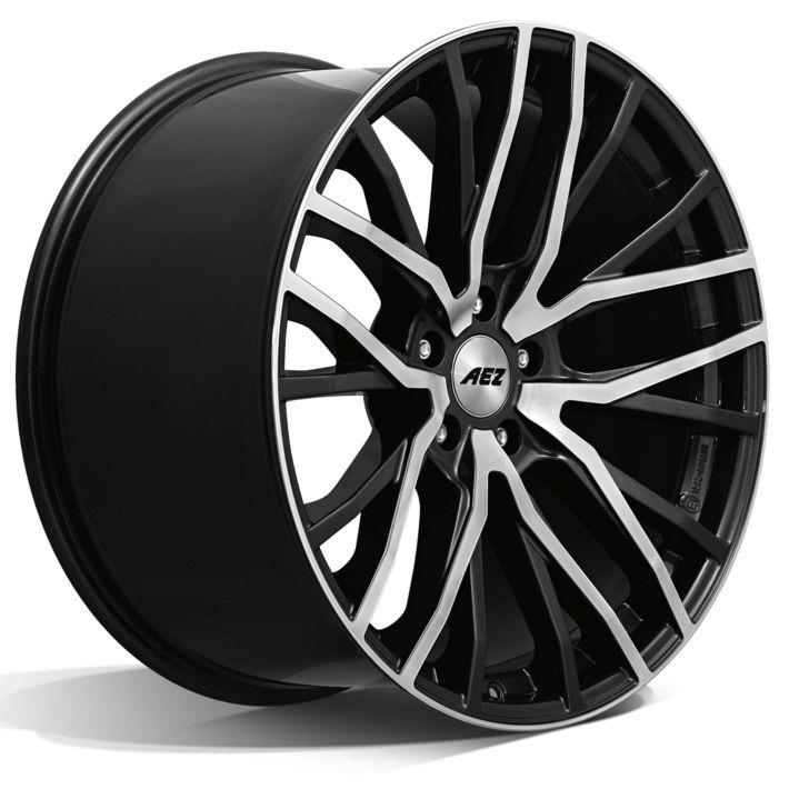 AEZ Panama dark Gunmetal Polished R19 5x112.00 ET28 CB66.60 J8.5