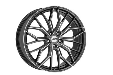 AEZ Porto dark Gunmetal Polished R19 5x112.00 ET44 CB66.60 J9.0