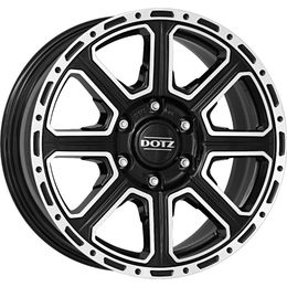 DOTZ Kalahari dark Black Polished R16 6x139.70 ET30 CB67.10 J7.0