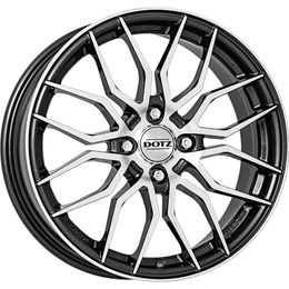 DOTZ LimeRock dark Gunmetal Polished R17 4x108.00 ET25 CB65.10 J7.0