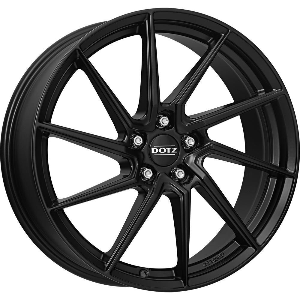 DOTZ Spa Black Matt R18 5x114.30 ET48 CB71.60 J8.0
