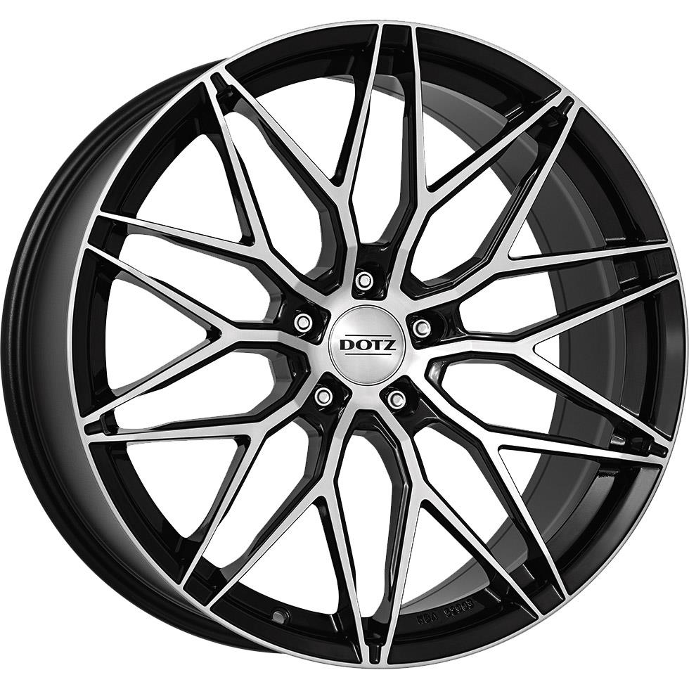 DOTZ Suzuka dark Black Polished R20 5x112.00 ET28 CB70.10 J9.0