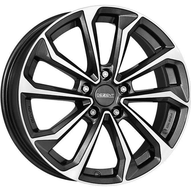 DEZENT KS dark Gunmetal Polished R18 5x114.30 ET51 CB67.10 J7.5
