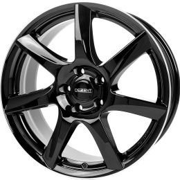 DEZENT TW dark Black Polished Lip R17 5x112.00 ET42 CB66.60 J7.0