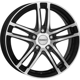 DEZENT TZ dark Black Polished R15 5x114.30 ET40 CB66.10 J6.0