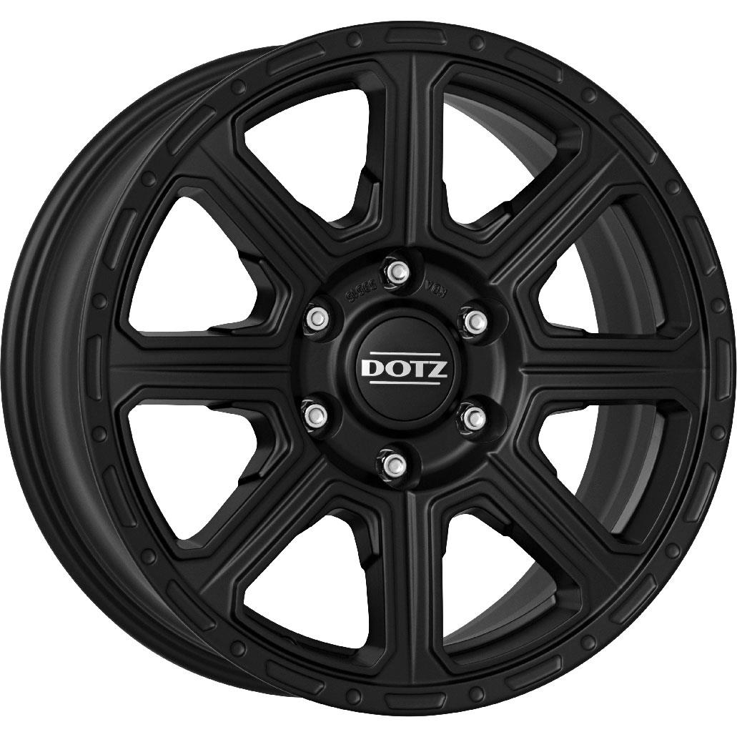 DOTZ Kalahari Black Matt R18 6x139.70 ET20 CB106.10 J8.0