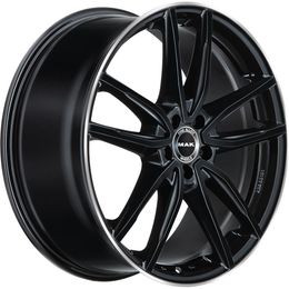MAK Evo Gloss Black Mirror Ring R20 5x112.00 ET53 CB66.60 J8.5