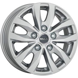 MAK Load 5 Silver R16 5x118.00 ET55 CB71.10 J6.5