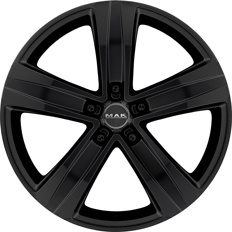 MAK Stone 5 Gloss Black R16 5x118.00 ET65 CB71.10 J6.5