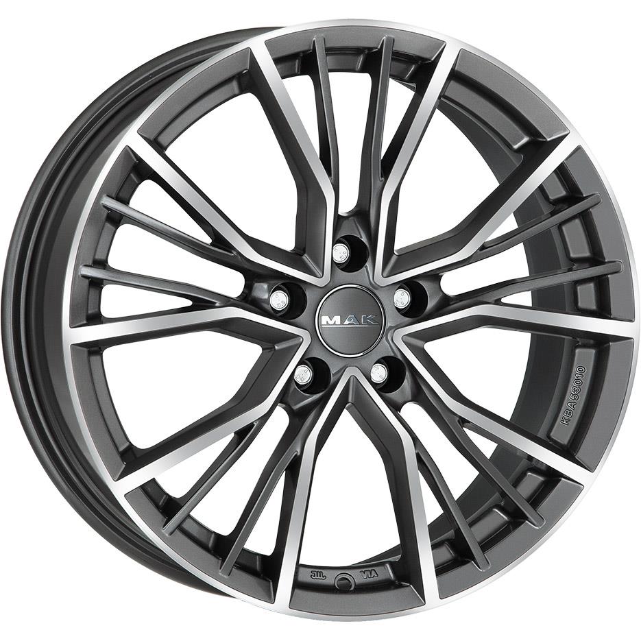 MAK Union Gun Met-mirror Face R21 5x112.00 ET25 CB66.60 J9.5
