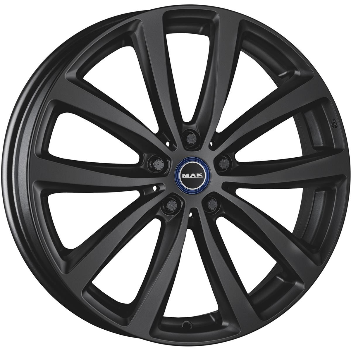 MAK Watt Matt Black R19 5x112.00 ET43 CB66.60 J5.0