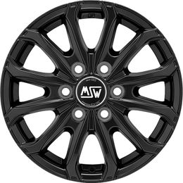 MSW 48 Van 6 Holes Matt Black R16 6x125.00 ET68 CB74.10 J6.5