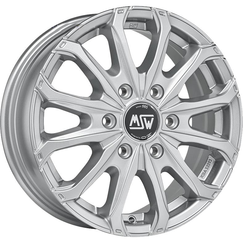 MSW 48 Van 6 Holes Full Silver R16 6x120.00 ET50 CB74.50 J6.5