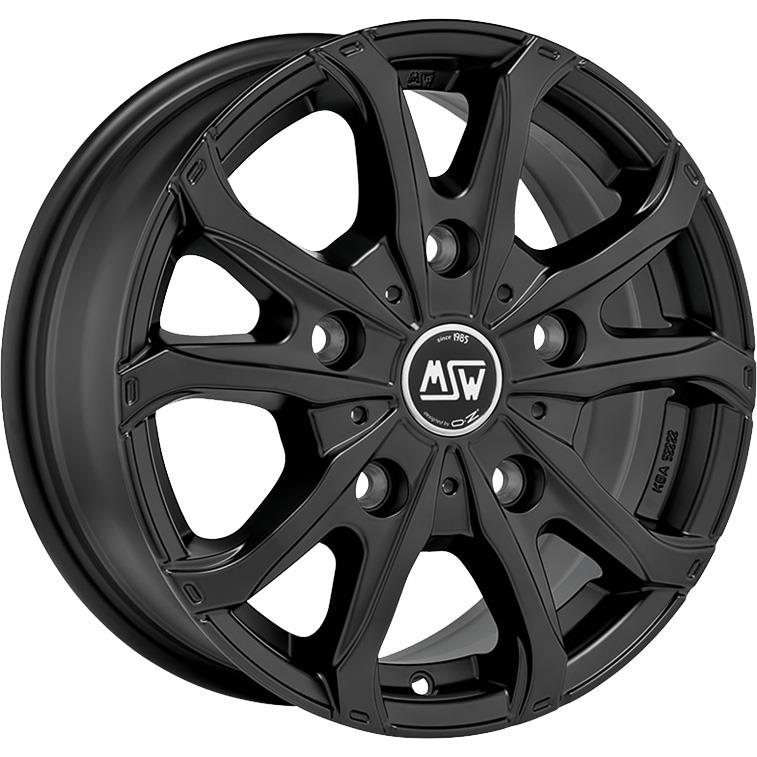 MSW 48 Van Matt Black R16 5x160.00 ET60 CB65.10 J6.5