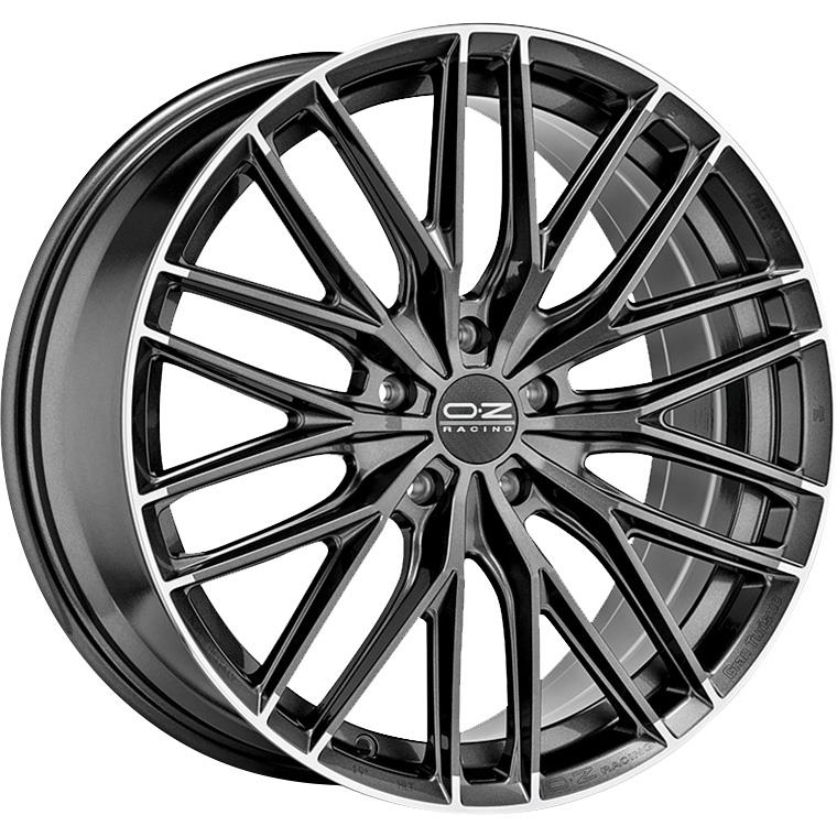 OZ RACING Gran Turismo HLT Star Graphite Diamond Lip R20 5x112.00 ET40 CB75.00 J8.5