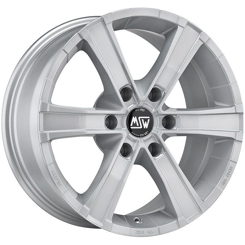 MSW Sahara 6 Full Silver R18 6x114.30 ET35 CB66.10 J8.0