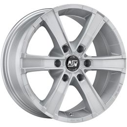 MSW Sahara 6 Full Silver R17 6x114.30 ET20 CB66.10 J8.0