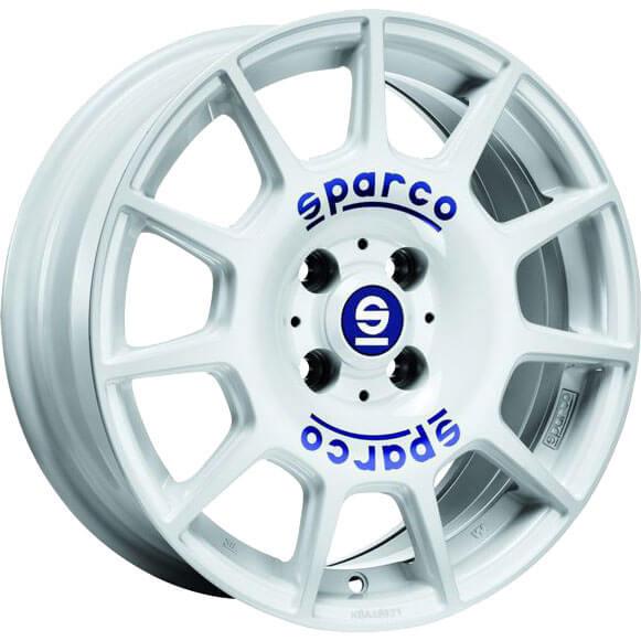 SPARCO Terra White Blue Lettering R16 5x114.30 ET45 CB75.00 J7.0