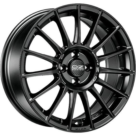 OZ RACING Superturismo LM Matt Black Silver Lettering R18 5x120.00 ET50 CB64.10 J8.0