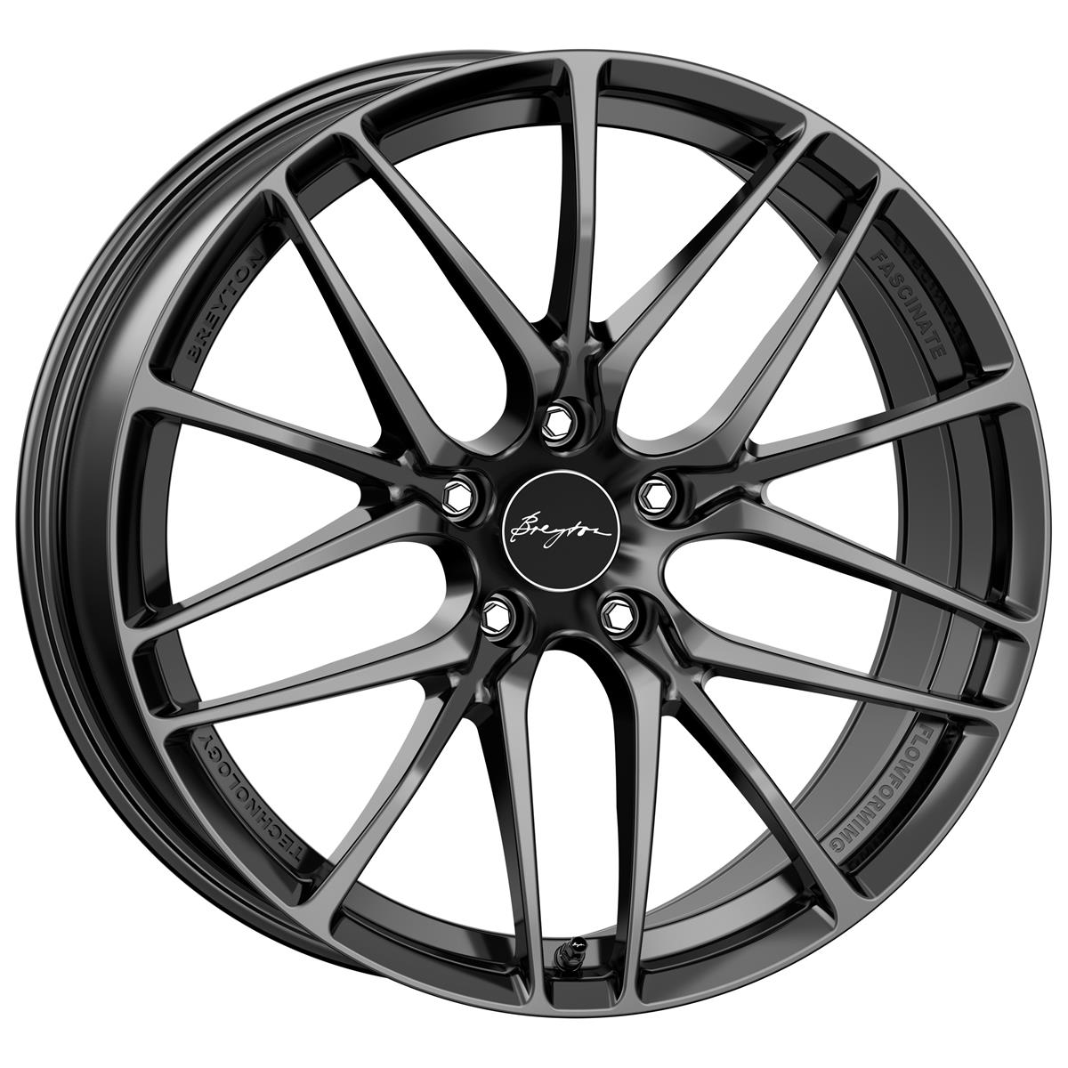 BREYTON Fascinate Matt Black R20 5x112.00 ET30 CB66.60 J8.5