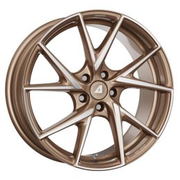 ALUTEC ADX.01 Metallic Bronze Frontpolished R18 4x100.00 ET45 CB63.30 J7.5