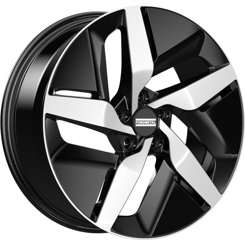 FONDMETAL E-Joule Glossy Black Machined R19 5x120.00 ET58 CB65.10 J8.0