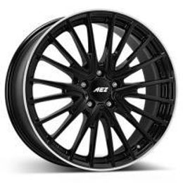 AEZ Berlin Black Polished Lip R18 5x112.00 ET33 CB66.60 J7.5