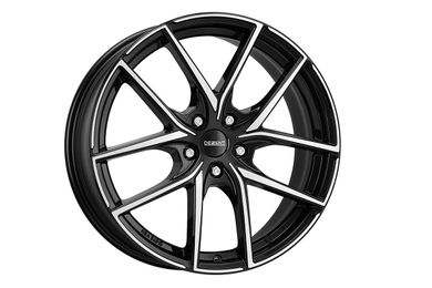 DEZENT TO dark Black Polished R17 5x108.00 ET47 CB63.40 J7.0