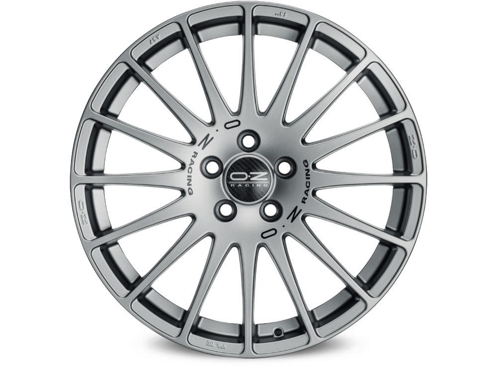 OZ RACING Superturismo GT Grigio Corsa Black Lettering R17 5x112.00 ET50 CB75.00 J7.5