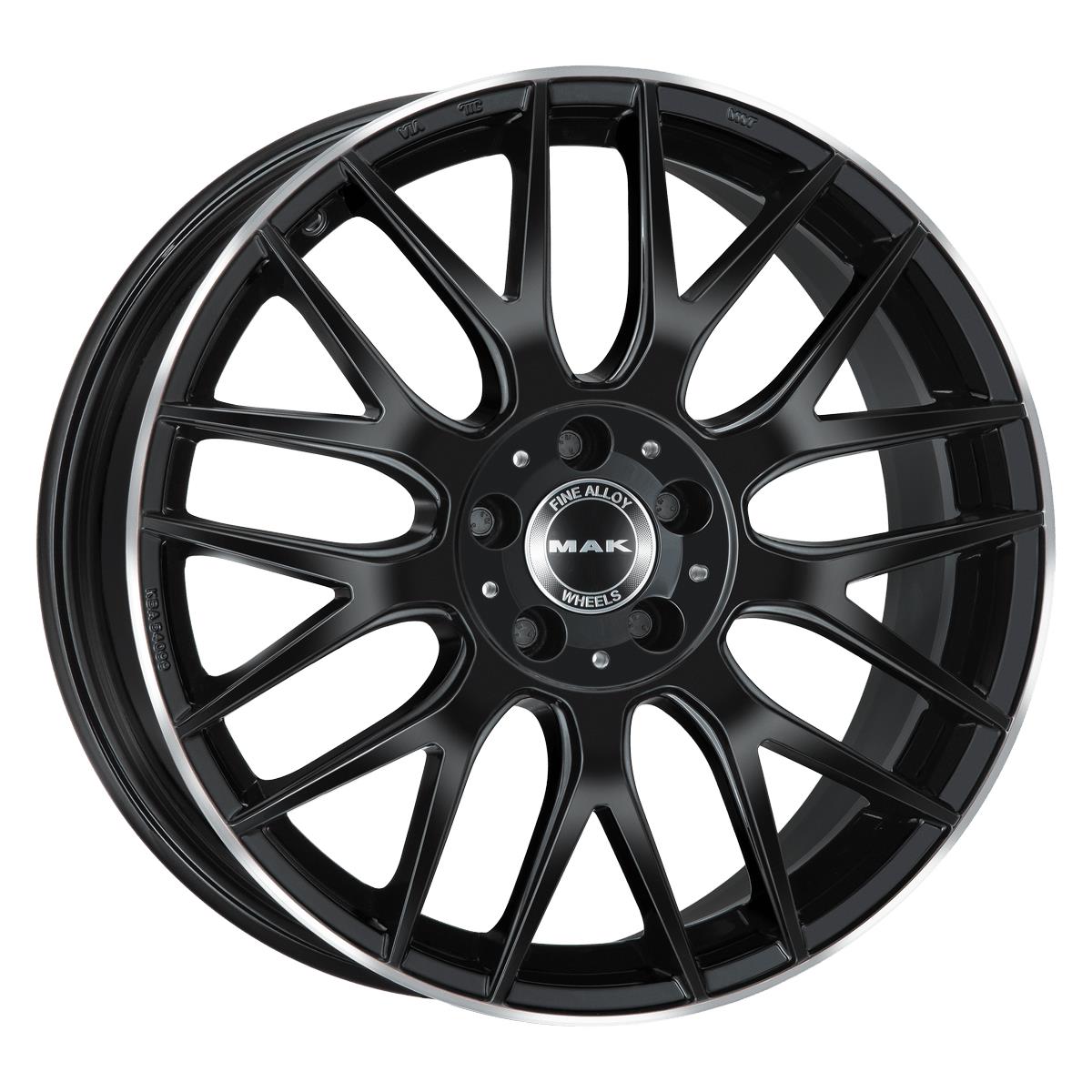 MAK Arrow Gloss Black Mirror Ring R18 5x112.00 ET50 CB66.60 J9.0
