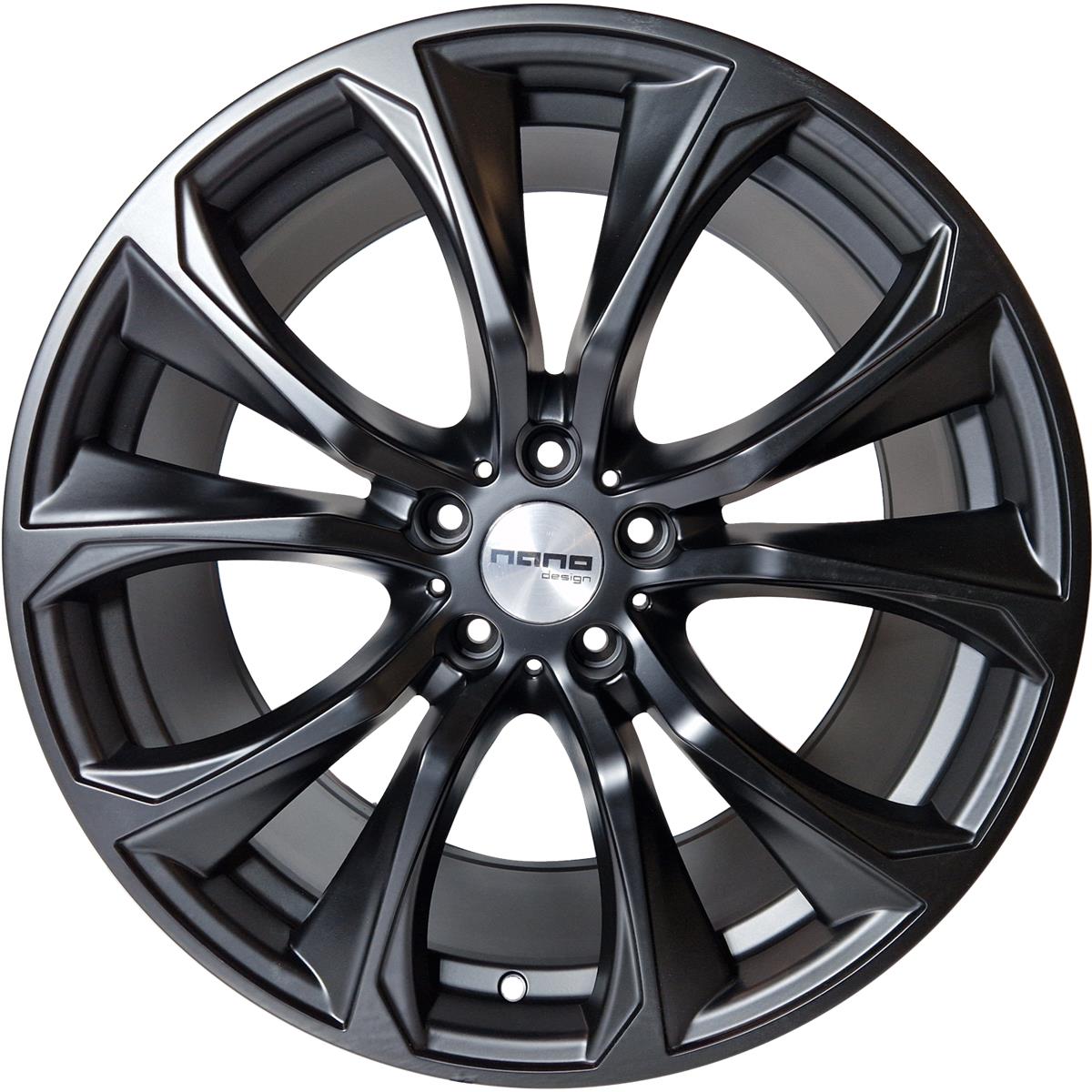 NANO 5736 Matt Black R20 5x120.00 ET35 CB74.10 J10.0