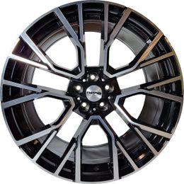 NANO 5769 Glossy Black Polished R20 5x112.00 ET40 CB66.60 J10.5